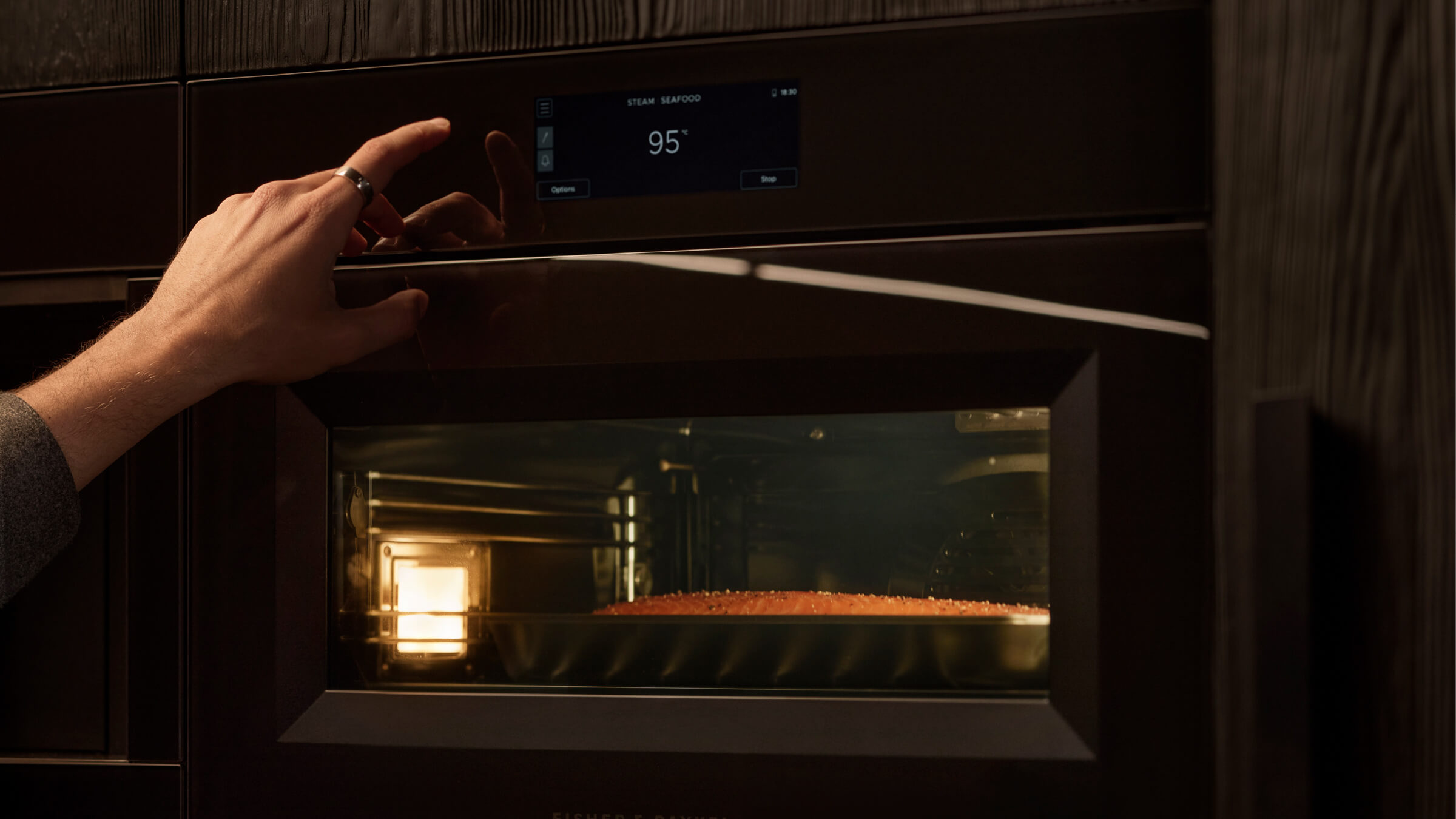 Intuitive oven interface