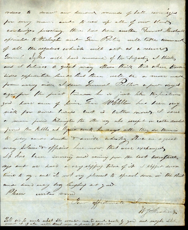 William Fisher Letter Home. [caption id="attachment_473" align="aligncenter" 